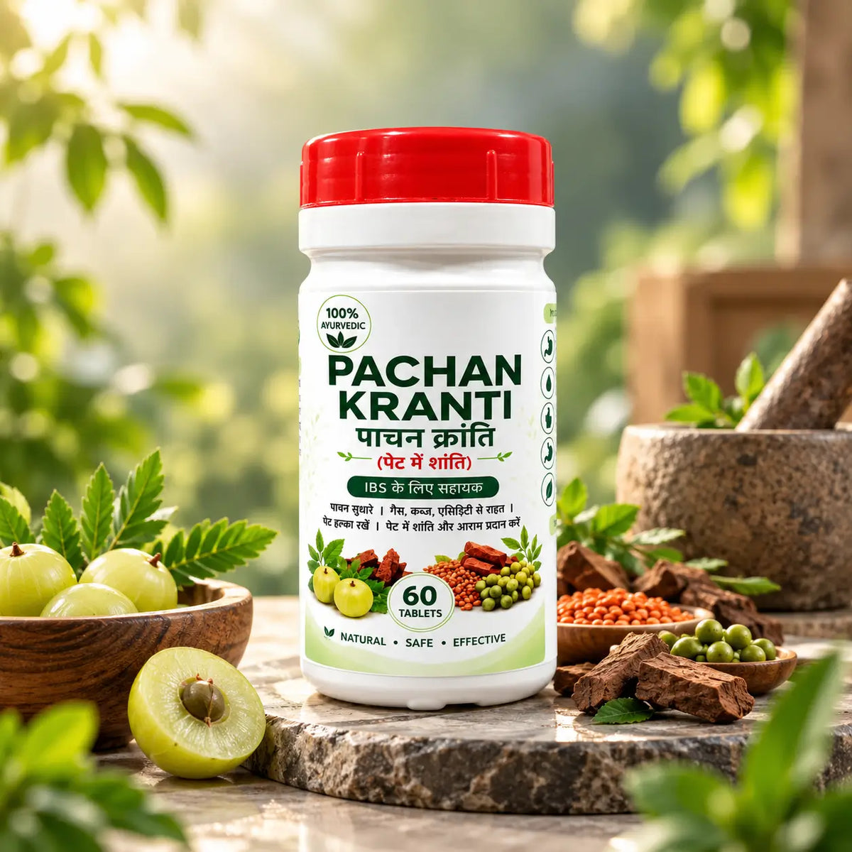 Pachan Kranti IBS Support Ayurvedic Digestive Wellness Tablets