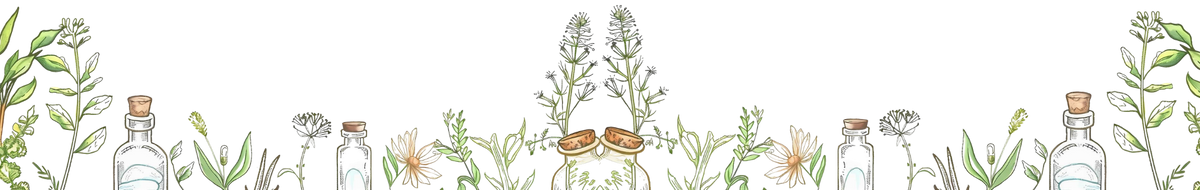 Ayurvedic botanical artwork